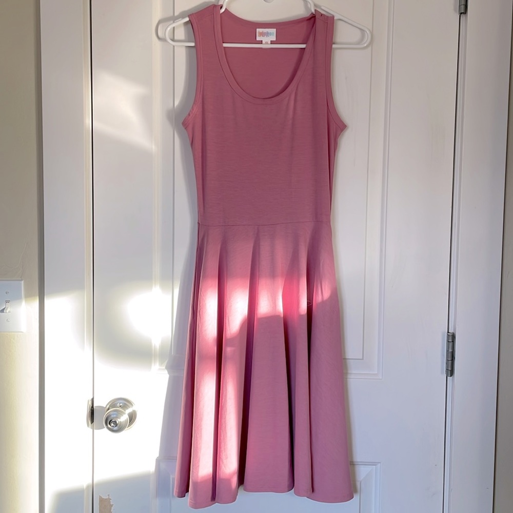 NWOT LuLaRoe Sleeveless A-line midi Dress